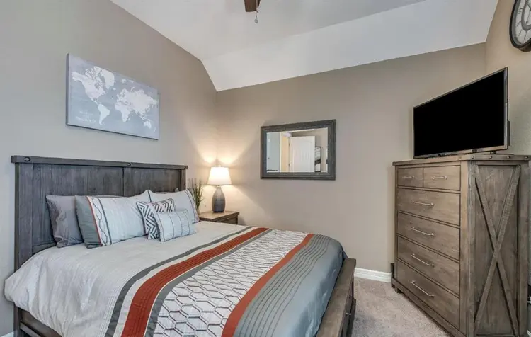 Furnished private room available.