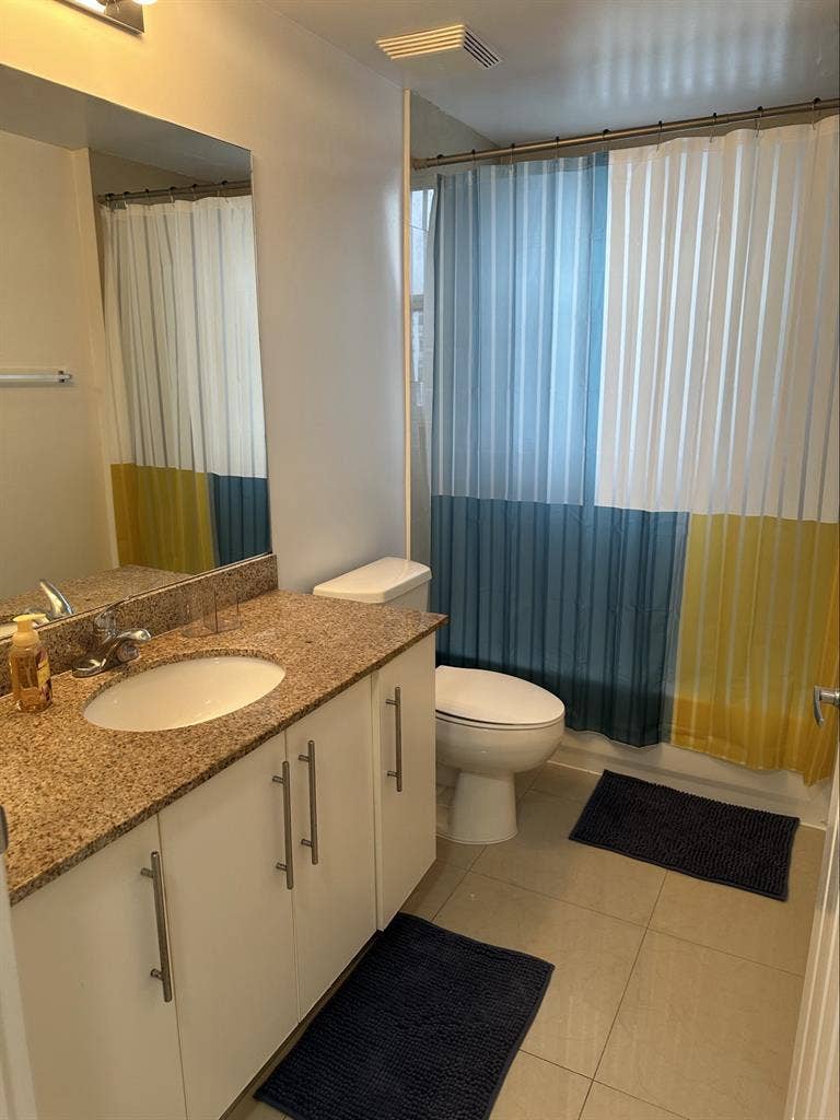 Shared bedroom with a male