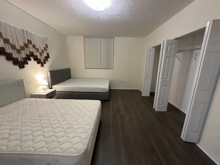 Shared bedroom with a male