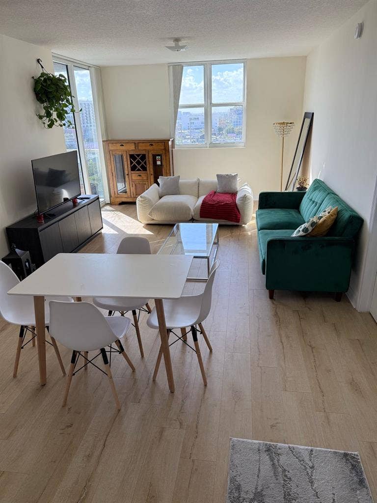 Shared bedroom with a male