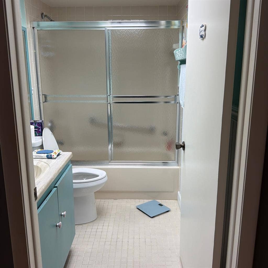 Room with private bathroom