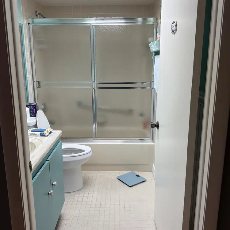 Room with private bathroom