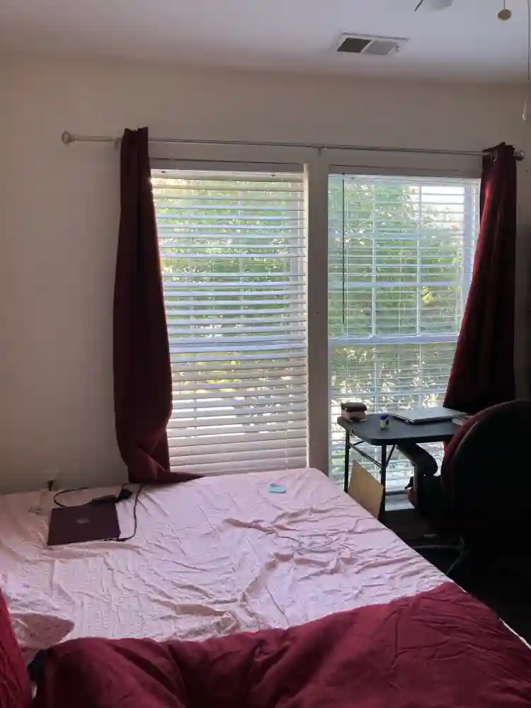 1 Bedroom with attached bathroom