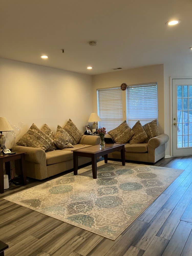 1 Bedroom with attached bathroom