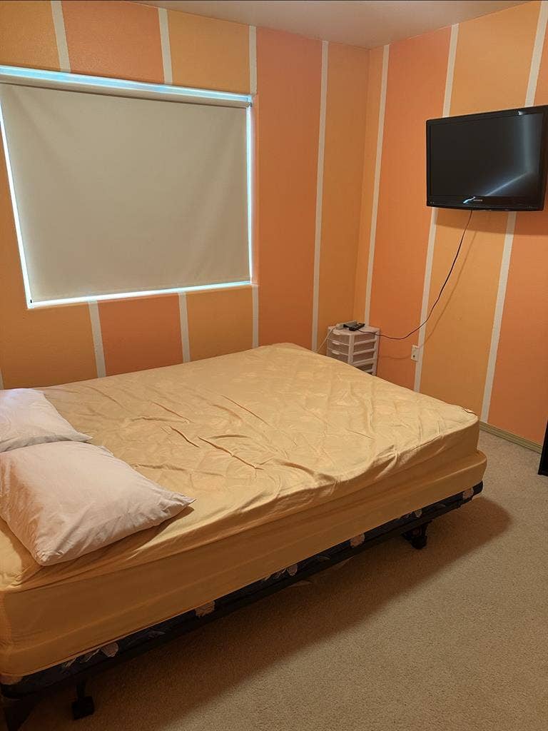 Bedroom and Bathroom