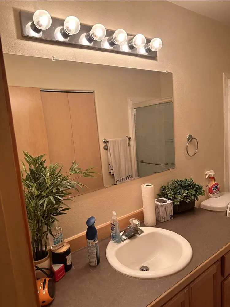 Bedroom and Bathroom