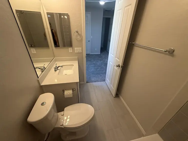 TWO large rooms w/private bath