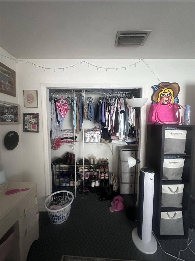 Room in house, 3 other girls.