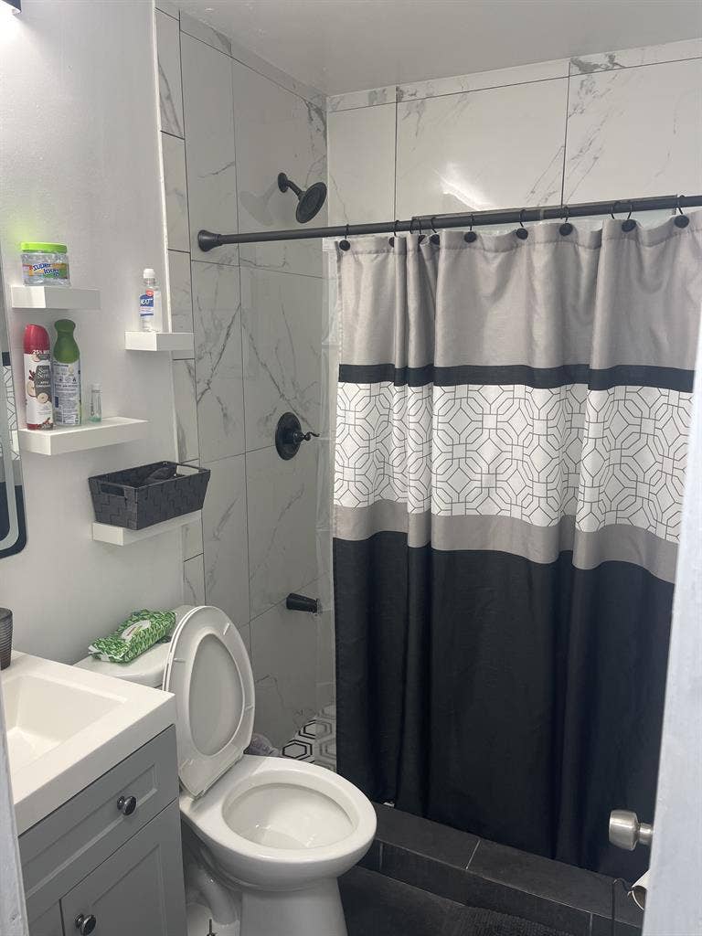 1-bedroom, 1- shared bathroom