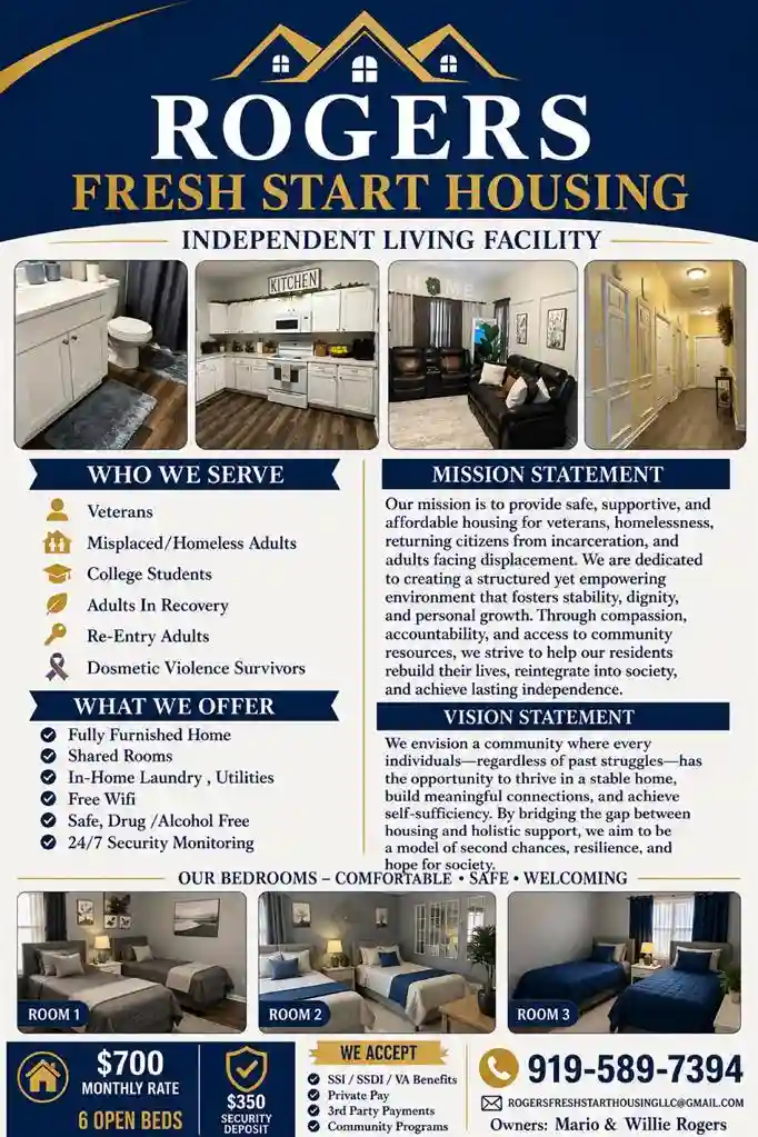 Rogers Fresh Start Housing LLC