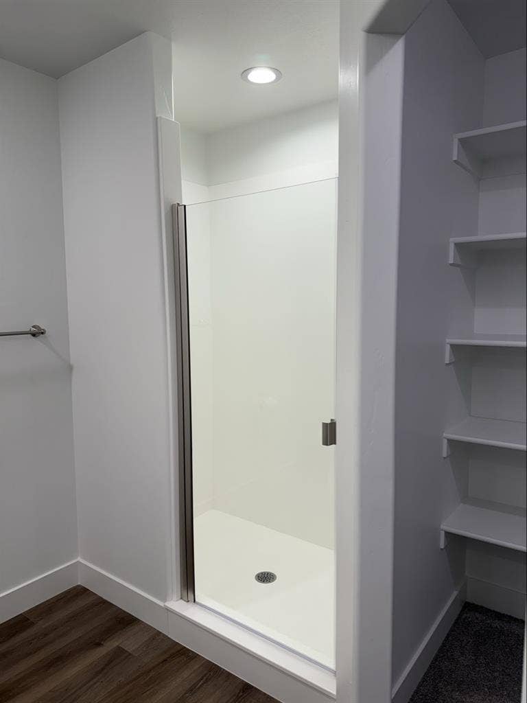 Master bedroom and bathroom suite
