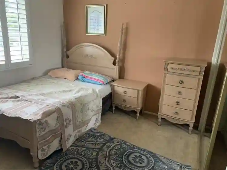 Two furnished rooms for rent.