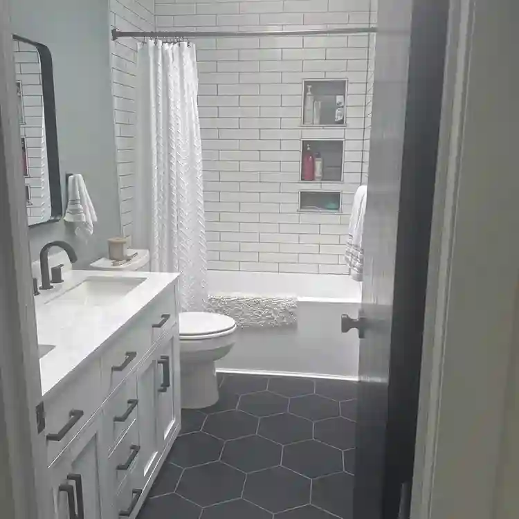 Large furnished bedroom