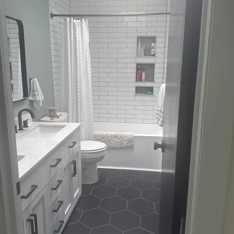 Large furnished bedroom
