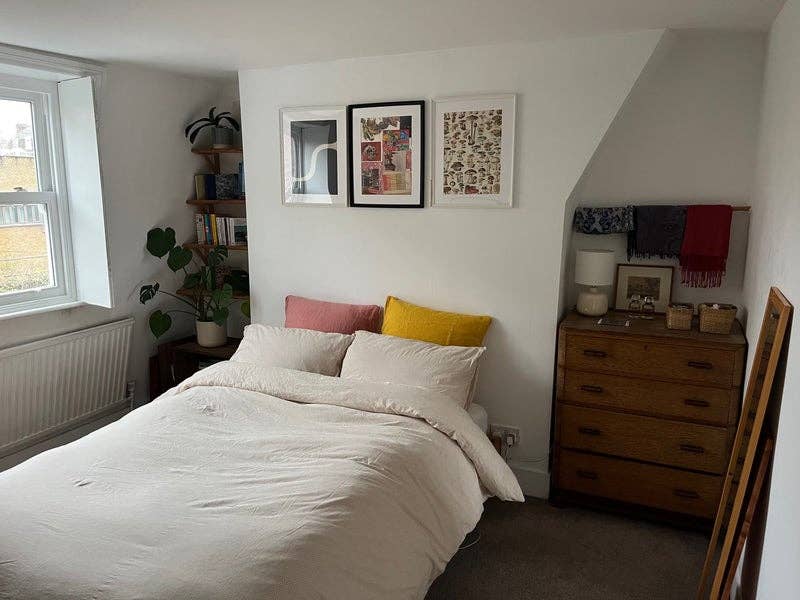 Bedroom early October Bow Road