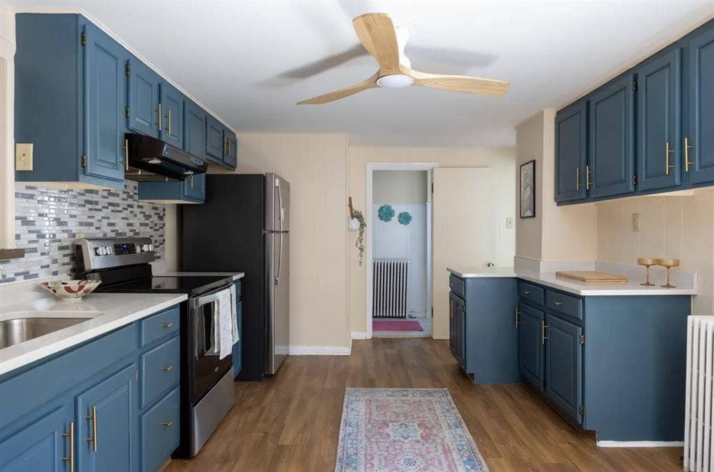 Large private bedroom and bathroom