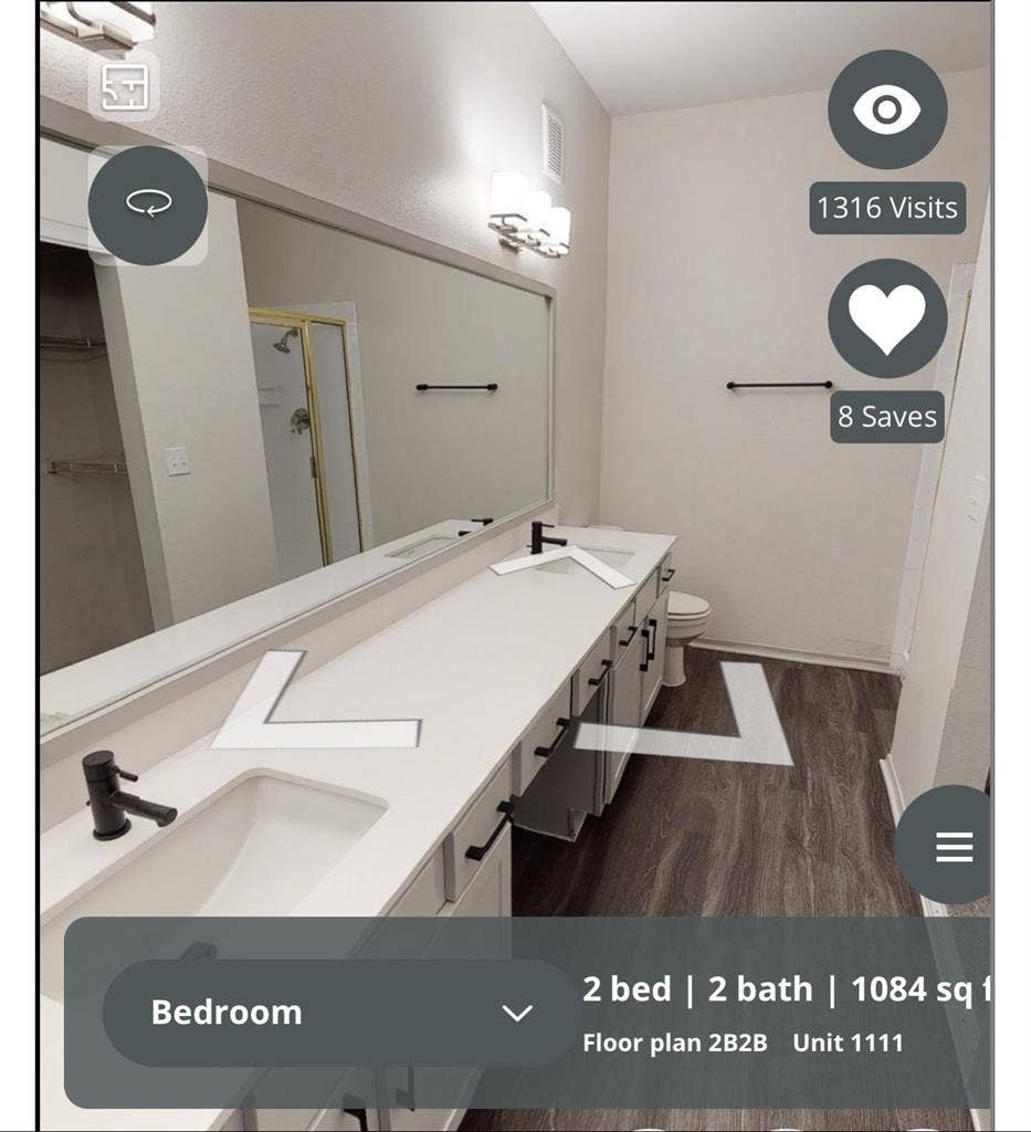 Two bedroom two bath