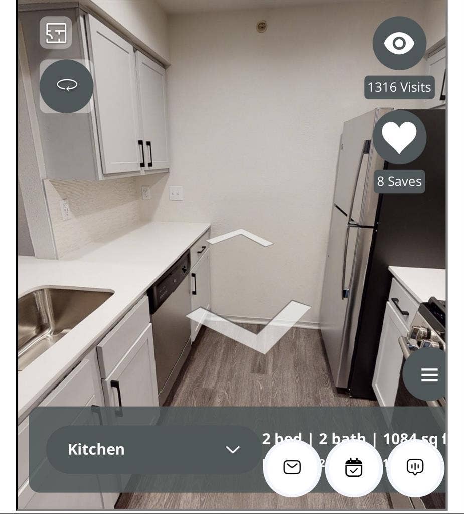 Two bedroom two bath