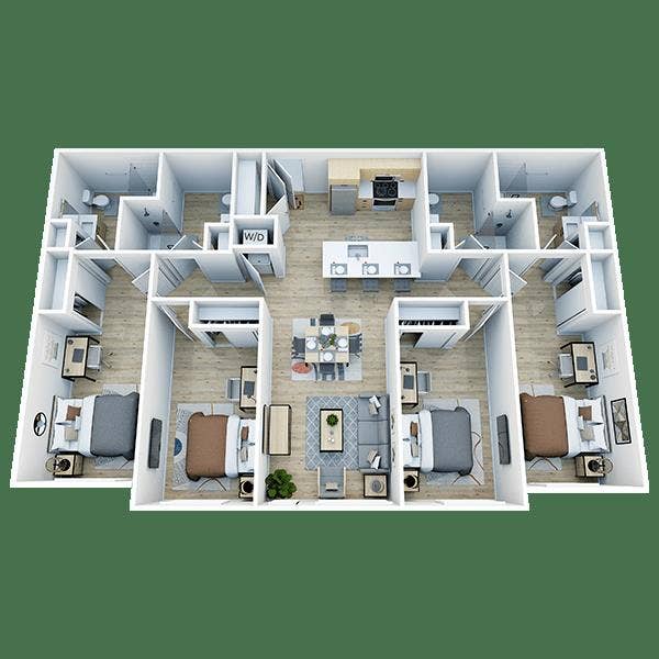Private Bed & Bath Near UW Seattle