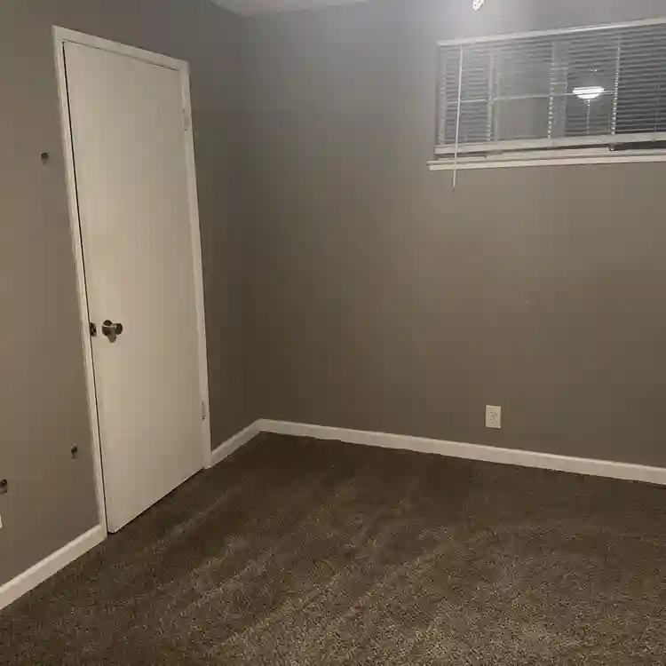 Two-story duplex, master bedroom