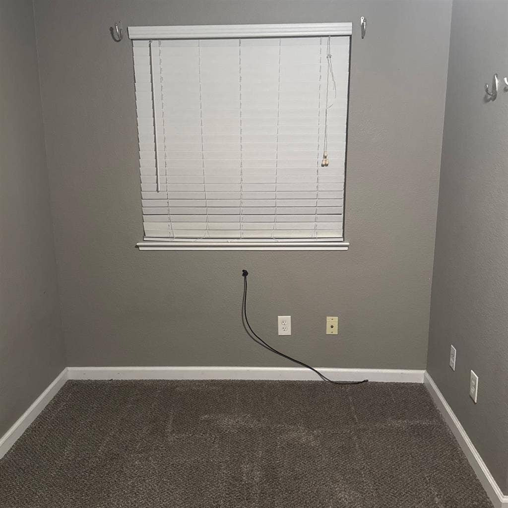 Two-story duplex, master bedroom