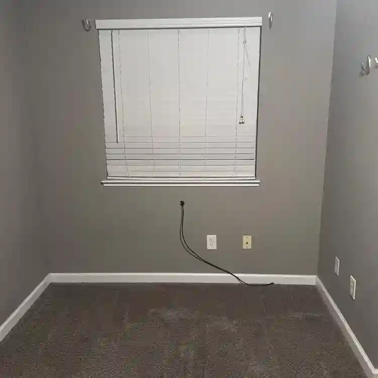 Two-story duplex, master bedroom