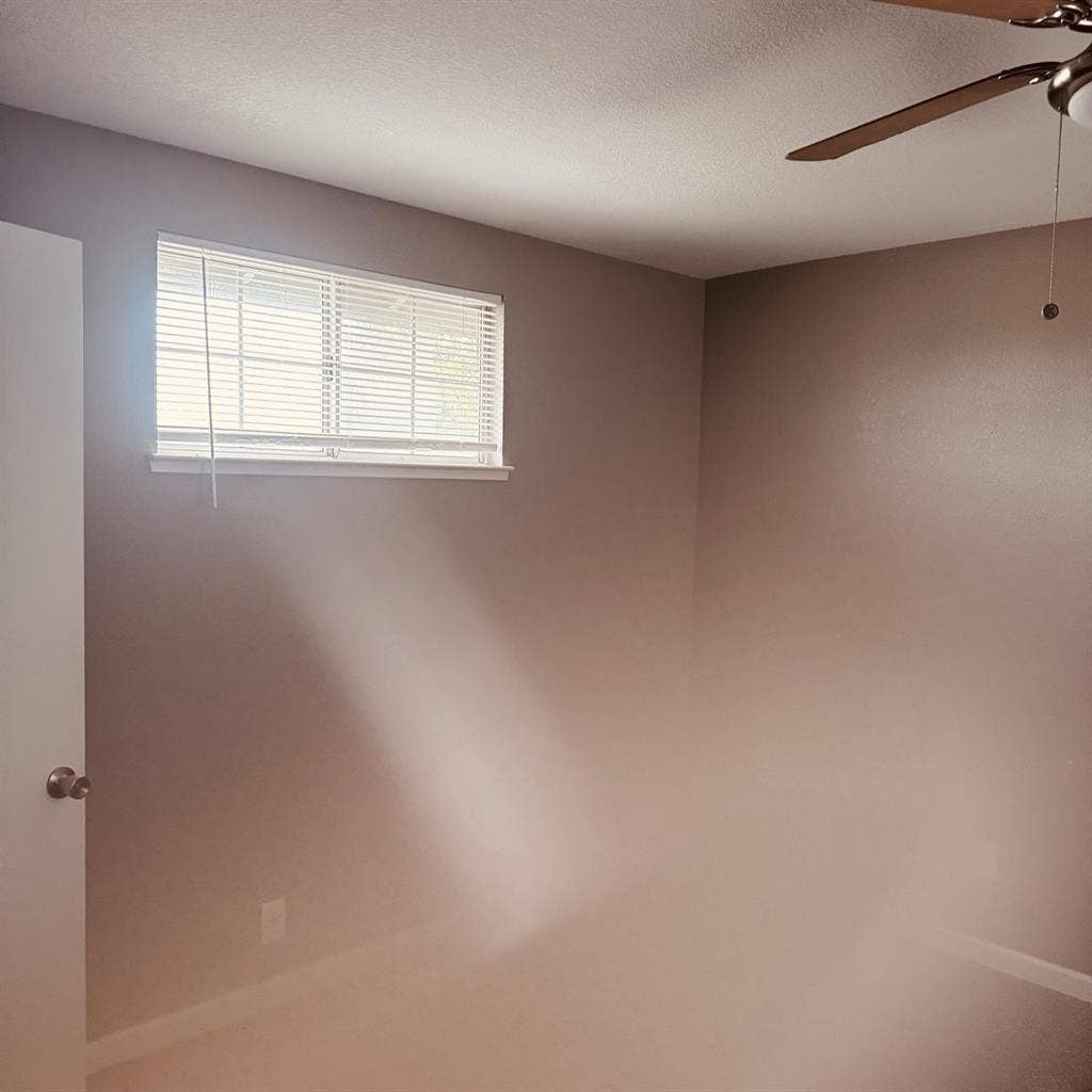 Two-story duplex, master bedroom