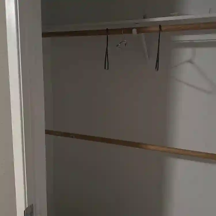 Two-story duplex, master bedroom