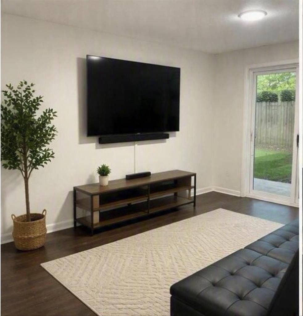 Fully furnished private basement