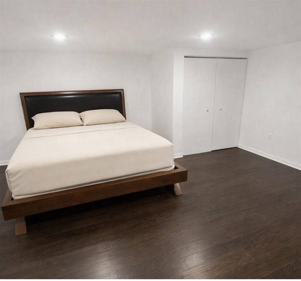 Fully furnished private basement