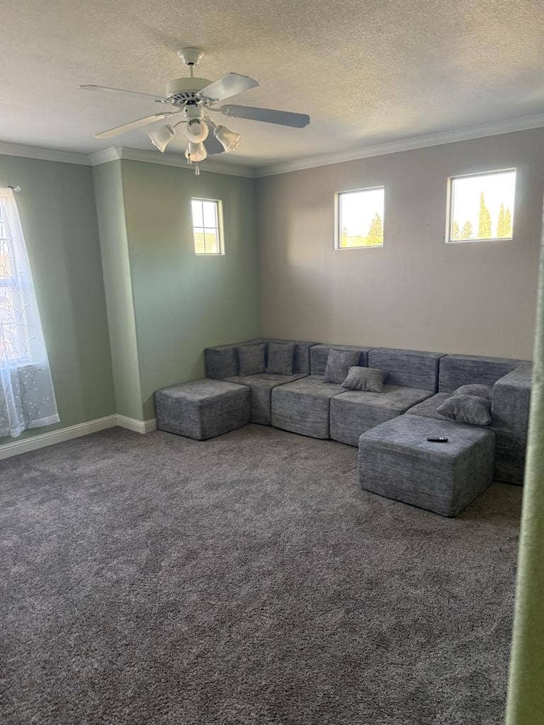 Upstairs living area for rent