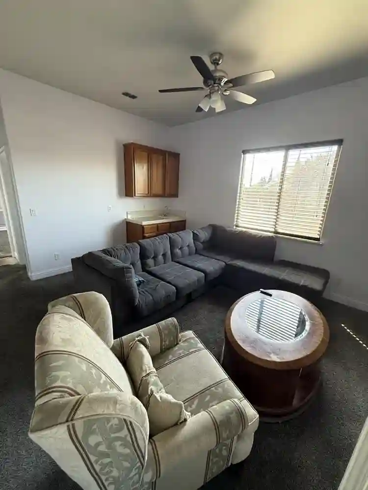 Downstairs living area for rent