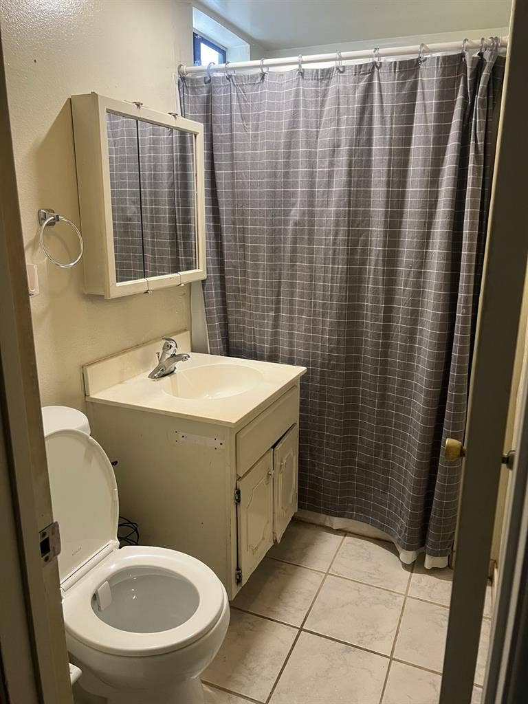 Large bedroom with private bath
