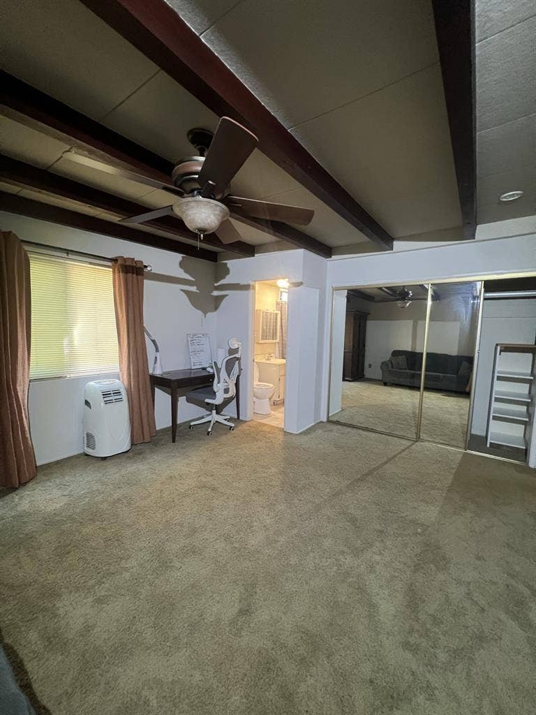 Large bedroom with private bath