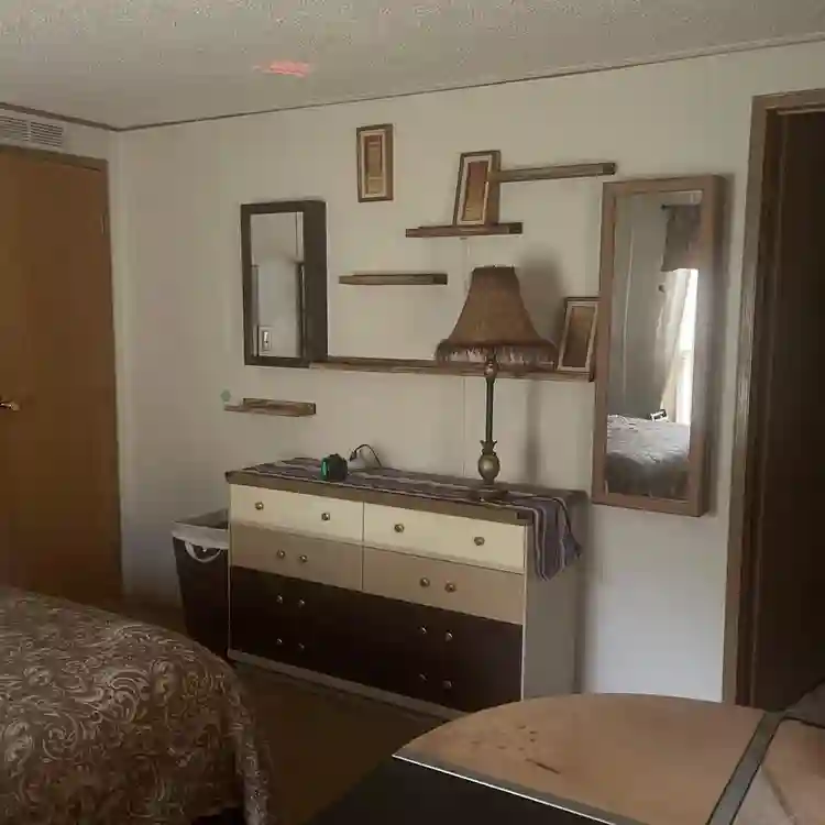 Furnished bedroom