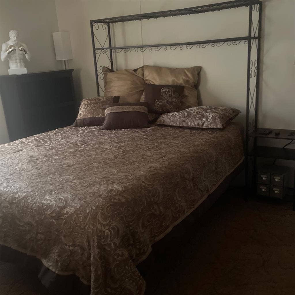 Furnished bedroom
