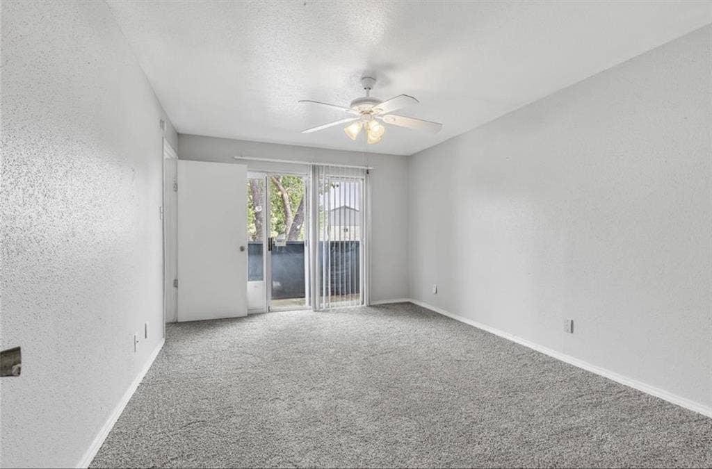 Spacious master bedroom
