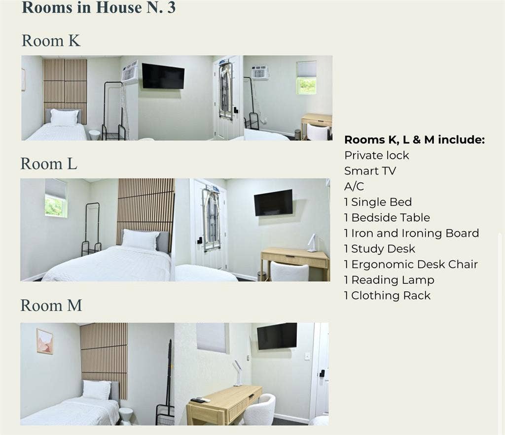 Students Only- Furnished Housing