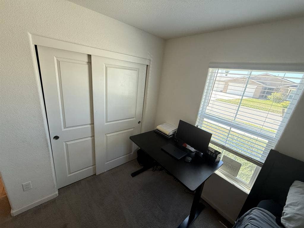 One bedroom furnished