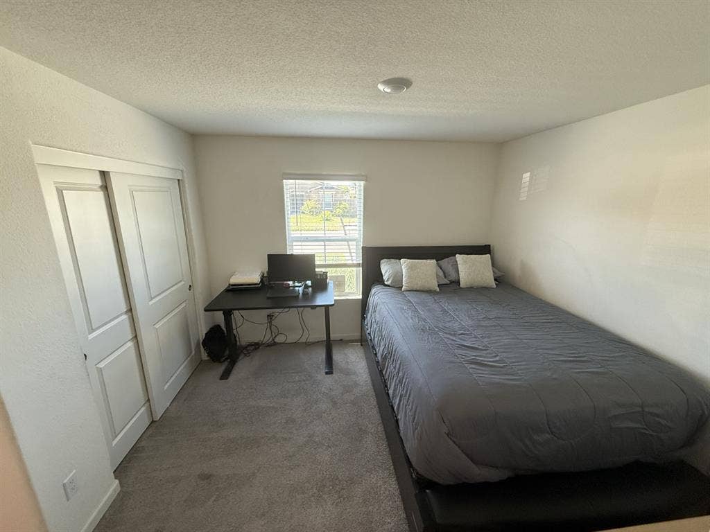 One bedroom furnished