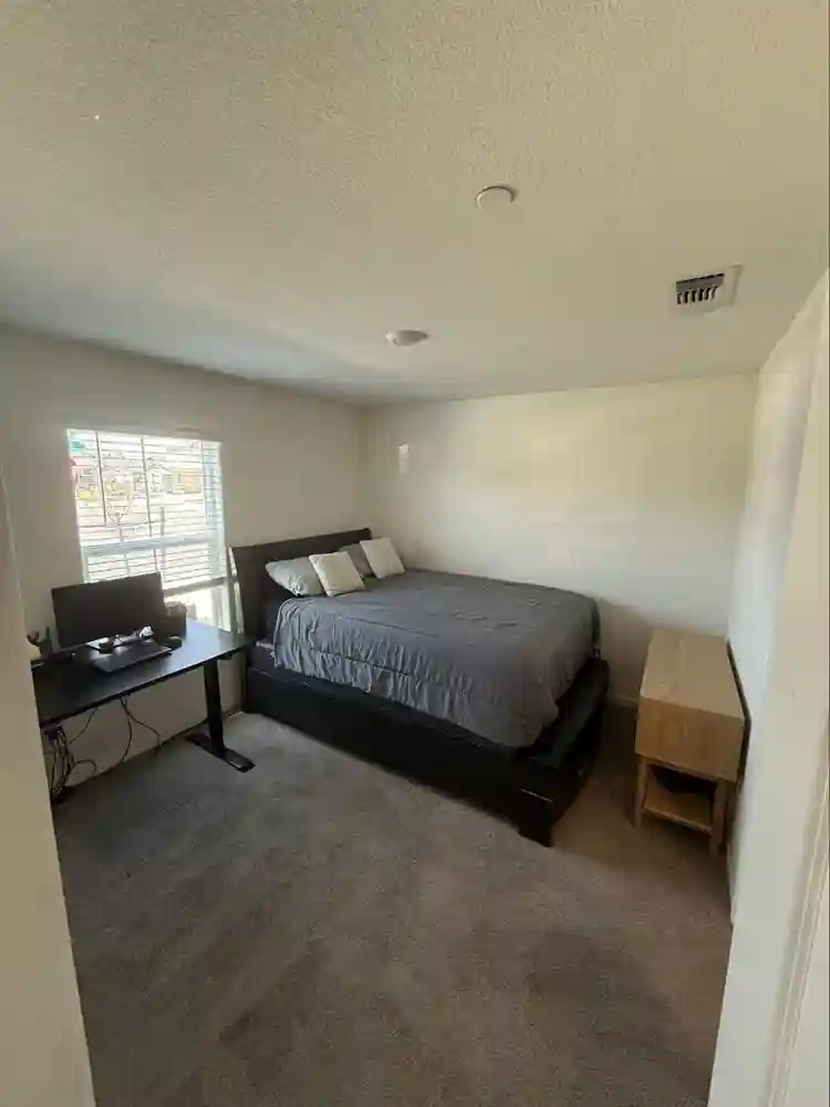One bedroom furnished