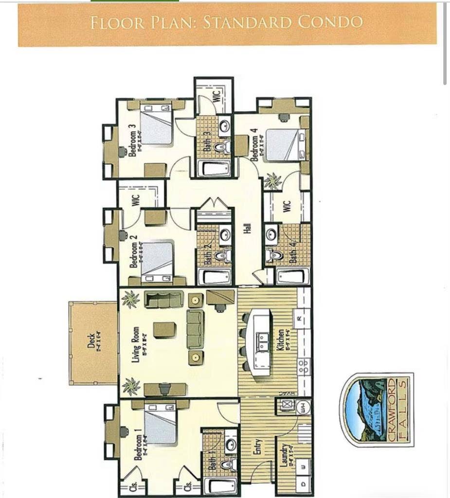 Crawford Falls Apartment