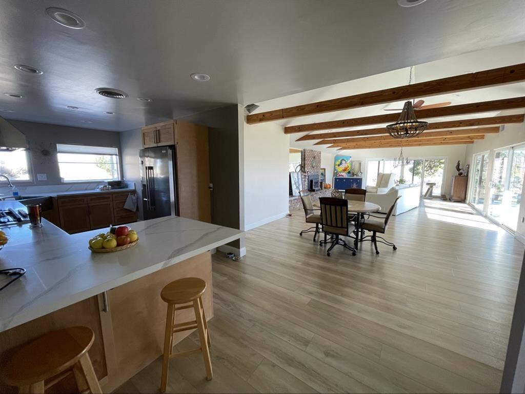 Commuter friendly hilltop view home