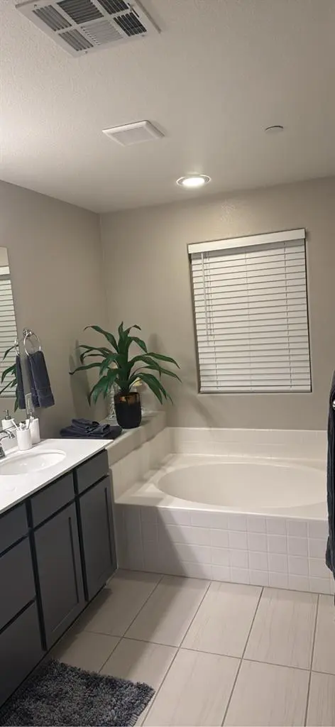 Master suite with private bath