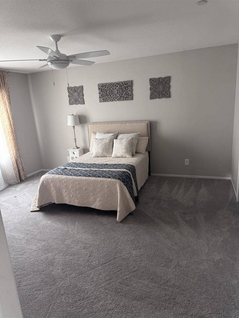 Master suite with private bath