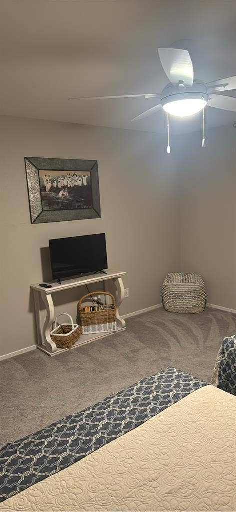 Master suite with private bath