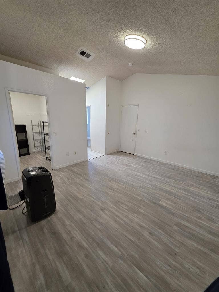 Master bedroom + private bathroom