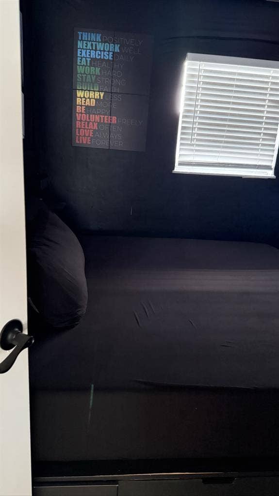 Refurb Bedroom with shared bathroom