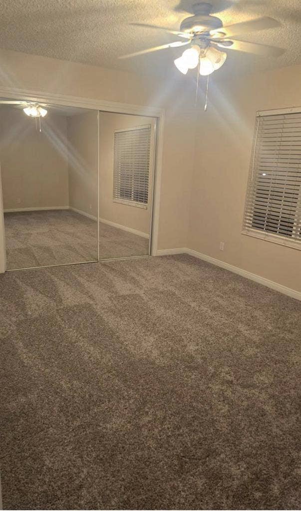 Master bedroom and private bathroom