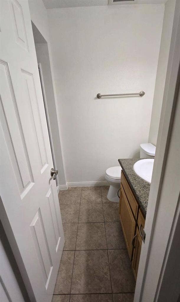 Master bedroom and private bathroom